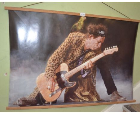 Sebastian Kruger poster print of "Keef"