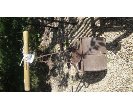 A cast iron garden roller "The Holborn"