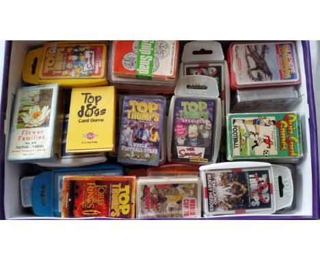 CARD GAMES, selection, inc. many Top Trumps, football, Lord of the Rings, The Simpsons, rugby, cards, Formula One, rally card