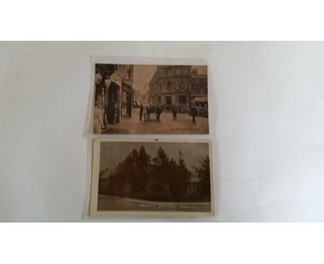 POSTCARDS, topographical selection, inc. High Street Loughborough (Leics), Nottingham, Market Place, Council House &amp; City