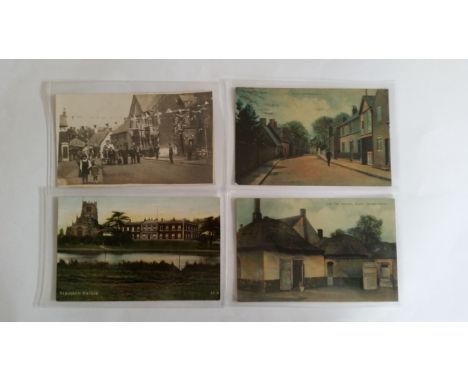 POSTCARDS, Leicestershire, inc/ Staunton Harold, Quorn Kennels, Newtown Linford, Main Street Heather, Bradgate Park, Slate Pi