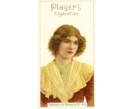 PLAYERS, Gallery of Beauty, No. 49 (without hat), alternative subject, VG