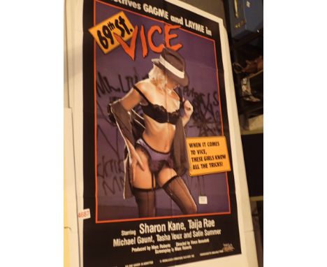 One sheet original adult American film poster 69th Street Vice 104 x 68 cm