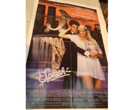 One sheet original adult American film poster Tom Hanks in Splash 104 x 68 cm