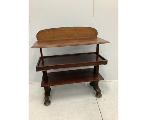 A Victorian metamorphic buffet, width 112cm, depth 50cm