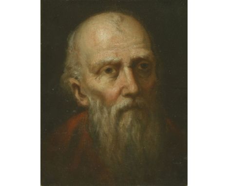 Manner of Tintoretto PORTRAIT OF A BEARDED MAN, BUST LENGTHOil on canvas laid down on board23.5 x 19cm