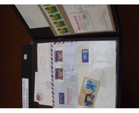 2 albums of first day covers