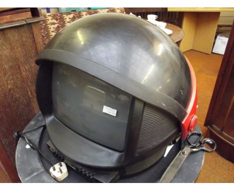 1960's/1970's space helmet TV, not working