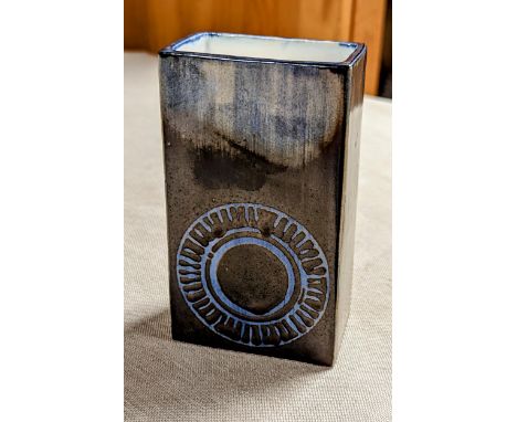 Troika Signed 1970's Cornish Pottery Art Vase