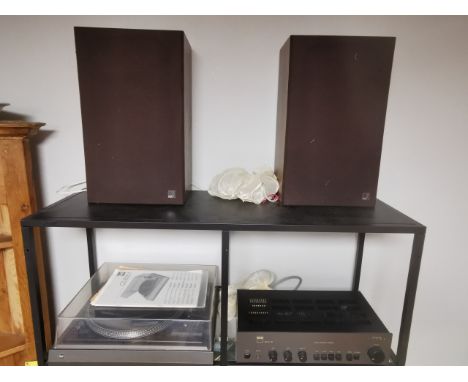 Retro Dual/NAD Hifi Stereo with KEF Speakers - CS505 turntable and 3020A Amplifier