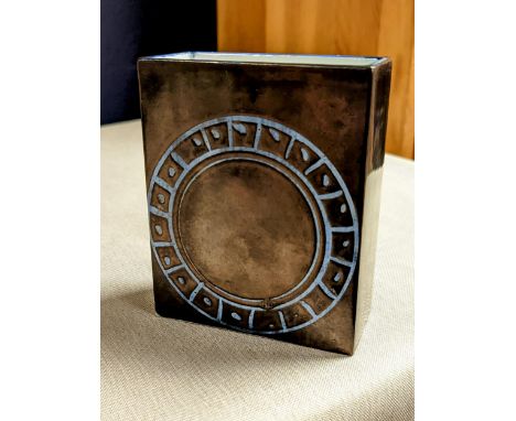 Troika Signed 1970's Cornish Pottery Art Vase