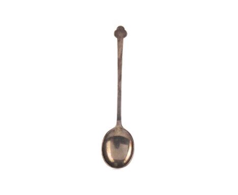 SILVER PLATED TEASPOON FOR MISS CRANSTON'S TEA ROOMS GLASGOW,designed by Charles Rennie Mackintosh, with treffid terminal, st