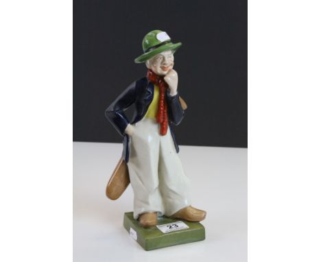 Amphora ceramic Caricature model of a Caddy Golfer, fully marked to base and numbered 5018 44
