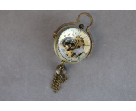 Brass and Glass Ball Clock