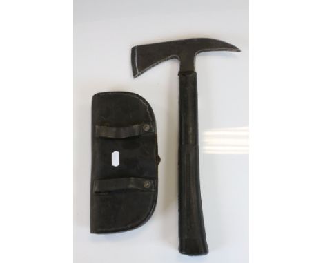 Vintage ' The Bristol ' Fire Axe with Leather Cover