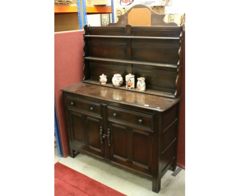 Ercol Dark Elm Dresser, approx. 130cms long