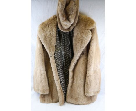 Vintage Mink Short Jacket and a Hat