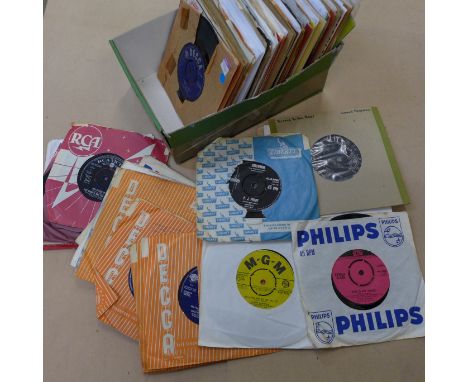 The Beatles, Kinks, The Who, The Rolling Stones, Bob Dylan and other 7" singles 