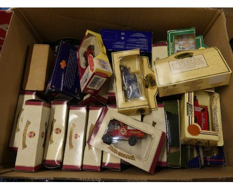 A box of Lledo, Oxford Diecast and other boxed modern issue diecast, to include AEC Mammoth ballast and winch, London Brick C