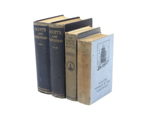 Scott and the Antarctic Interest. Captain R F Scott RN: Scott's Last Expedition. Smith and Elder 1913 2 vols (mixed edition);