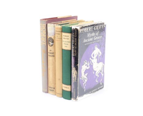 A collection of five assorted Robert Graves books. Including Robert Graves Collected Poems, Cassell 1959; R Graves: Poems abo
