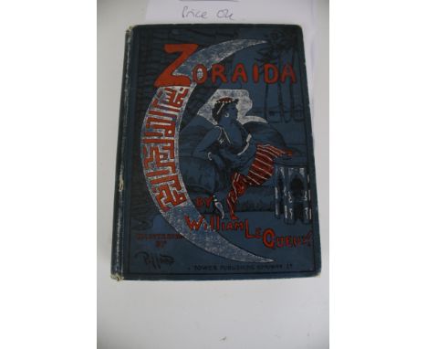 Book - Zormida A Romance of... by William Le Queux. Illustrated by H. Piffard, published by Tower Publishing, 1895