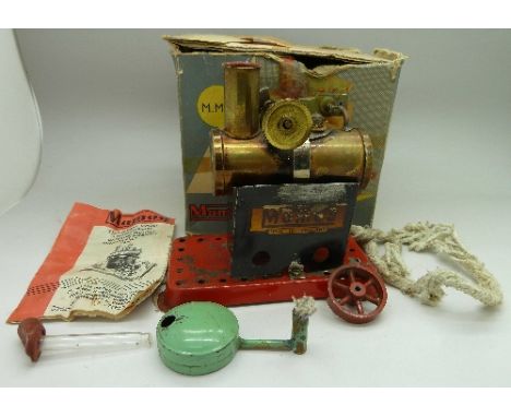 A Mamod M.M.1. engine, with box