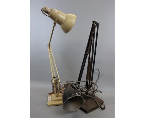 Herbert Terry Anglepoise lamp together with another 