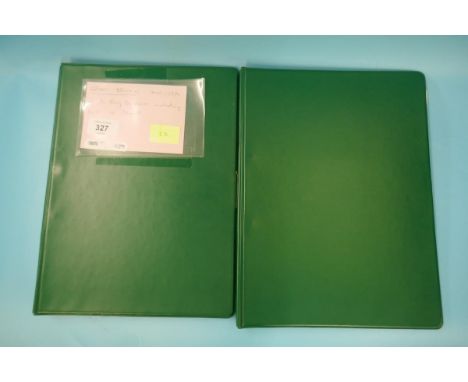 Stamps - GB 1840-1970 in 2 ring binders including fair 1d Black