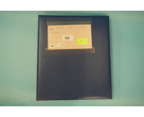 Stamps - GB mainly QE2 issues to 1970 in multi ring binder 