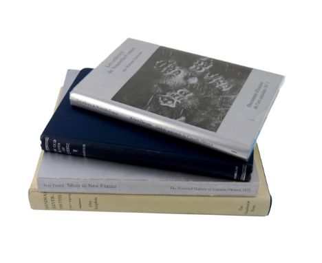 A small collection of four volumes relating to Canadian silver, comprising: Jangdon, J., Canadian Silversmiths 1700-1900, 196