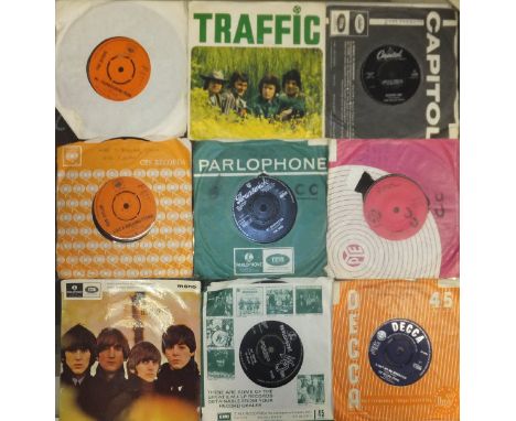 A collection of 28 singles to include The Beatles, Rolling Stones, Bob Dylan, Mungo Jerry, Spencer Davis, Mindbenders, Traffi