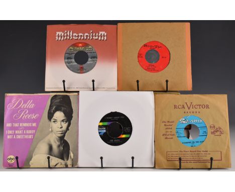 Over one hundred 7" records, the majority USA releases Funk / R 'n' B / Northern Soul / Crossover / Boogie in the main plus a
