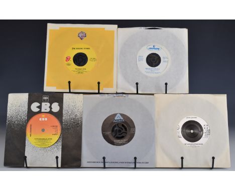 Approximately seventy 1970s mixed genre 7" singles to include John Lennon, 10cc, The Rolling Stones, Manfred Mann, O'Jays, Gl