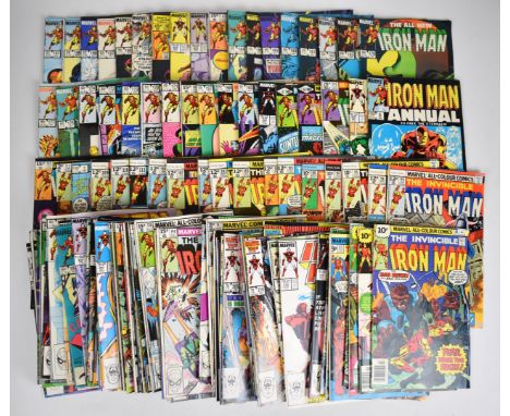 One hundred and thirty mostly Bronze Age 'The Invincible Iron Man' comics by Marvel