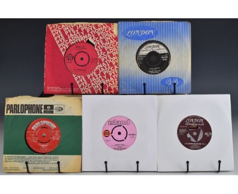 Approximately one hundred and ten 1960s Rock 'n' Roll / Pop / Beat 7" records, many in period sleeves includes Nirvana Rainbo