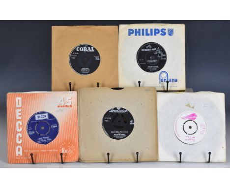 Over two hundred mainly 1960s Pop / Beat / Rock 'n' Roll 7" singles, many in period company sleeves including Rolling Stones,