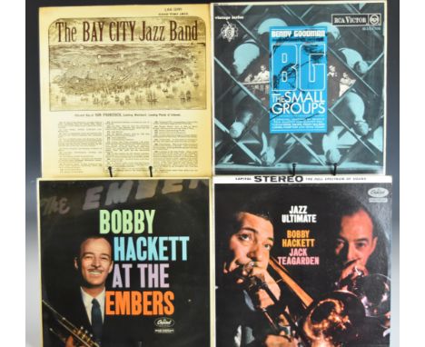 Approximately one hundred and ten Jazz LPs comprising a mix of UK and USA releases from the 1950s and 1970s in the main, incl