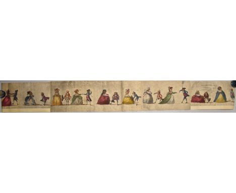 [Henry William Bunbury] A Long Minuet As Danced At Bath (the full version); Longa Tysonum Minuit Quid Velit et Possit rerum c