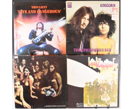 Approximately forty four Rock / Heavy Rock (mainly) LPs to include Led Zeppelin II, Jimi Hendrix Electric Ladyland, Isle of W