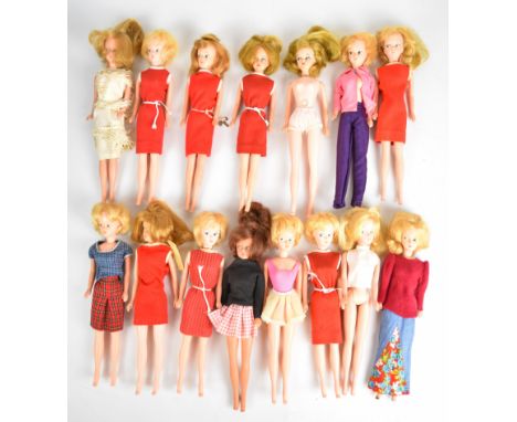 Fifteen American Character Tressy and Mary Make-Up dolls, the majority in original vintage outfits.