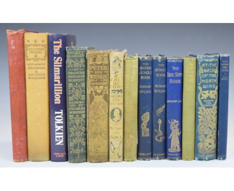 [Illustrated Books &amp; Bindings] Peter And Wendy by J.M. Barrie illustrated by F.D. Bedford. Gulliver&rsquo;s Travels illus
