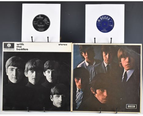 The Beatles With The Beatles first UK pressing with 'The Parlophone Co' rim text and 'Recording First Published 1963' but not