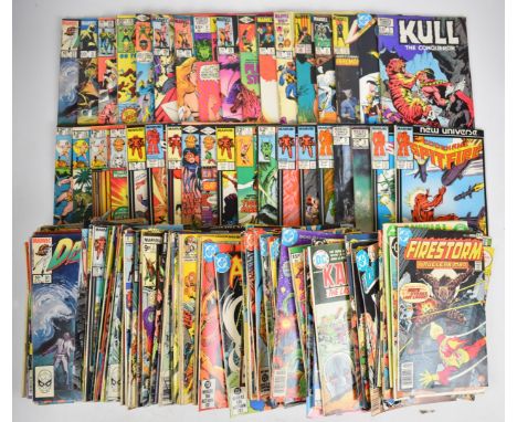 One hundred and sixty Bronze Age Marvel and DC comics to include Dazzler, Mister Miracle, The Omega Man, Marvel Two in One, A