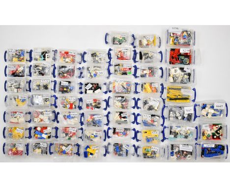Sixty vintage Lego mini sets, with a large quantity being 1980s or 90s, to include numbers 6514, 6625, 6535, 1990, 30161, 302