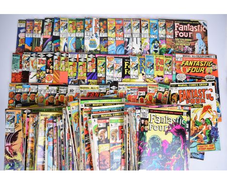 One hundred and sixty-five mostly Bronze Age Fantastic Four comics by Marvel.