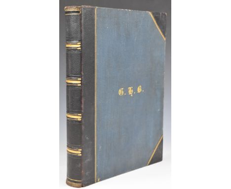 Album of sixty five Victorian photographs (dated 1888-92) with images and scenes from Norway including of Romsdal, Seven Sist