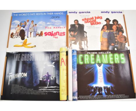 Thirty 1990s British quad film posters to include Braveheart, Matilda, Star Trek First Contact, Money Train, Murder at 1600, 