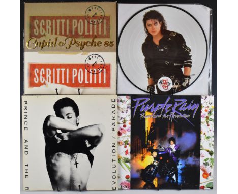 Thirty LPs mainly New Wave / Post Punk / Indie to include Prince &amp; The Revolution Parade and Purple Rain, Michael Jackson