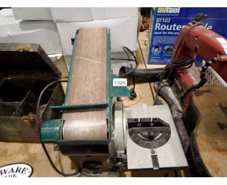 Record power sander. All electrical items in this lot have been PAT tested for safety and have passed. This does not confirm 